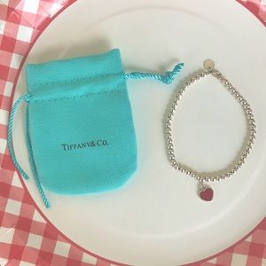 Tiffany sterling silver bracelet size 7.5 inches